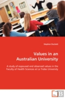 Bertrand.pt - Values In An Australian University