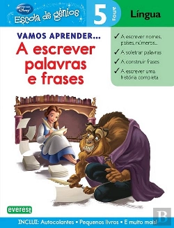 Bertrand.pt - Vamos Aprender… A Escrever Palavras e Frases 5 Anos - Língua