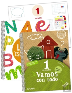 Bertrand.pt - Vamos Con Todo 1. Primer Trimestre. + Punto De Lectura 1. + Material Manipulativ