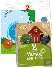Vamos Con Todo 2. Primer Trimestre. + Punto De Lectura 2 + Material Manipulativo