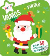 Vamos Pintar - Natal - Verde Pai Natal
