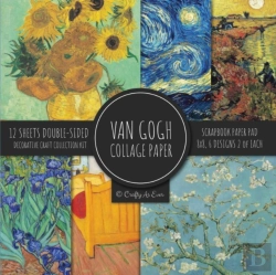 Bertrand.pt - Van Gogh Collage Paper For Scrapbooking