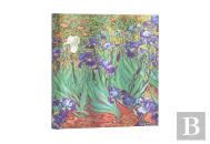 Van Goghâ€™S Irises Midi Lined Hardcover Journal