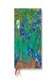 Van Goghâ€™S Irises (Mini 12-Month Verso Hardback Dayplanner 2025 (Elastic Band Closure)