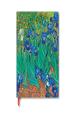 Van Goghâ€™S Irises Mini Lined Hardback Journal (Elastic Band Closure)