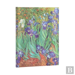 Bertrand.pt - Van Goghâ€™S Irises Ultra Lined Hardcover Journal