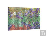 Van Goghâ€™S Irises Unlined Guest Book