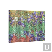 Van Goghâ€™S Irises Unlined Guest Book