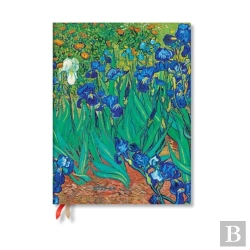 Bertrand.pt - Van Gogh'S Irises (Van Gogh'S Irises) Ultra 18-Month Dayplanner 2024