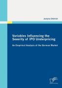 Variables Influencing The Severity Of Ipo Underpricing
