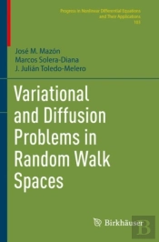 Variational And Diffusion Problems In Random Walk Spaces