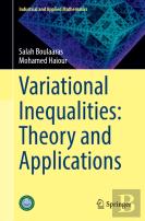 Variational Inequalities: Theory And Applications