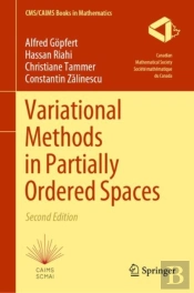 Variational Methods In Partially Ordered Spaces