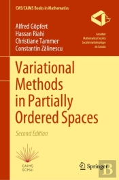 Variational Methods In Partially Ordered Spaces
