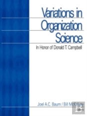 Variations In Organization Science