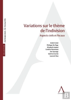 Bertrand.pt - Variations Sur Le Thème De L'Indivision : Aspects Civils Et Fiscaux