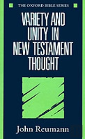 Variety And Unity In New Testament Thought