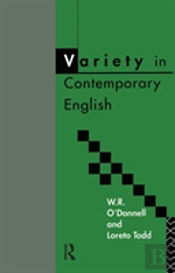 Variety In Contemporary English