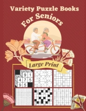 Variety Puzzle Books For Seniors Large Print