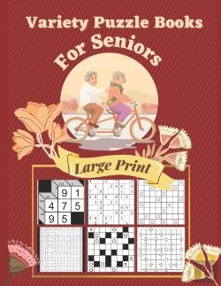 Bertrand.pt - Variety Puzzle Books For Seniors Large Print
