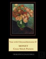 Vase With Chrysanthemums Ii: Monet Cross