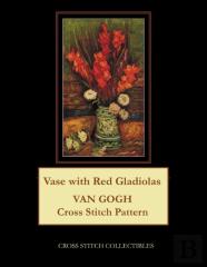 Vase With Red Gladiolas
