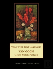 Vase With Red Gladiolas