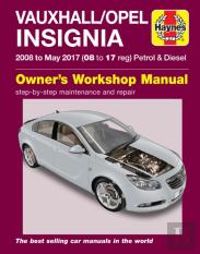 Vauxhall/Opel Insignia ('08-May 17) 08 To 17 Reg