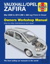Vauxhall/Opel Zafira (Mar 09-14) 09 To 64 Haynes Repair Manual