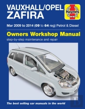 Vauxhall/Opel Zafira (Mar 09-14) 09 To 64 Haynes Repair Manual
