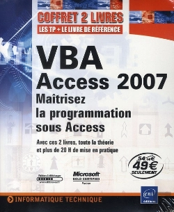 Bertrand.pt - Vba Access 2007 : Maitrisez La Programmation Sous Access
