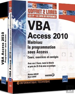 Bertrand.pt - Vba Access 2010 - Coffret De 2 Livres : Maitrisez La Programmation Sous Access