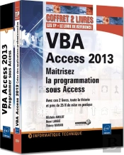 Vba Access 2013 ; Coffret ; Maîtrisez La Programmation Sous Access