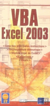 Vba Excel 2003 ; Liste Des Principales Instructions Et Syntaxe Detaillée