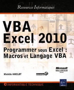 Bertrand.pt - Vba Excel 2010 - Programmer Sous Excel : Macros Et Langage Vba