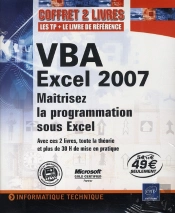 Vba Excel ; Maîtrisez La Programmation Sous Excel (Édition 2007)
