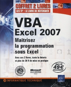 Bertrand.pt - Vba Excel ; Maîtrisez La Programmation Sous Excel (Édition 2007)