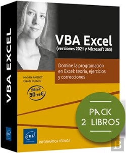 Bertrand.pt - Vba Excel Versiones 2021 Y Microsoft 365 Pack 2 Libros