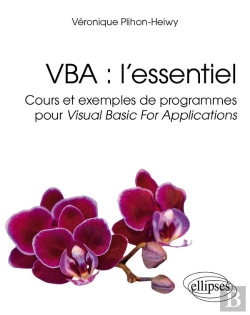 Bertrand.pt - Vba : L'Essentiel : Cours Et Exemples De Programmes Pour Visual Basic For Applications