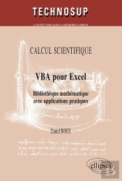 Vba Pour Excel ; Bibliothèque Mathématique Avec Applications Pratiques