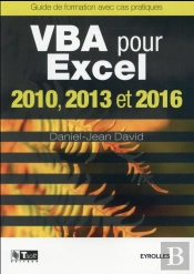 Vba Pour Excel - Versions 2010, 2013 Et 2016