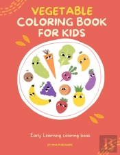 Vegetable Coloring Book For Kids - V 087