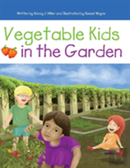 Vegetable Kids In The Garden