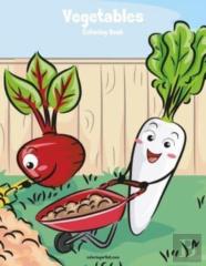 Vegetables Coloring Book 1