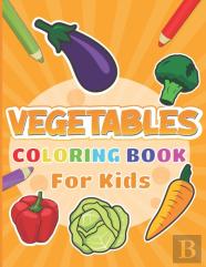 Vegetables Coloring Book For Kids