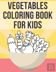 Vegetables Coloring Book For Kids