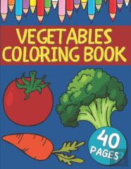 Vegetables Coloring Book
