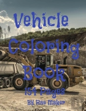 Vehicle Coloring Book
