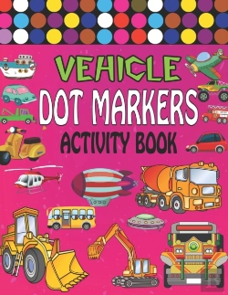 Bertrand.pt - Vehicle Dot Marker Activity Book