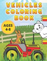 Vehicles Coloring Book